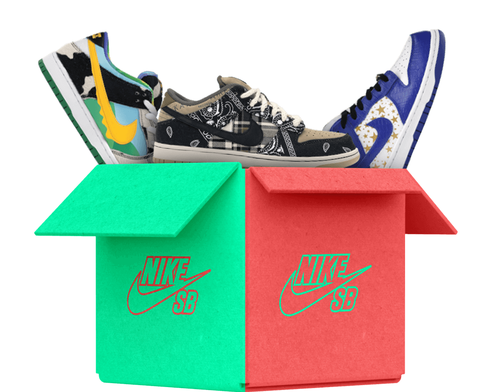 nike dunk boxes